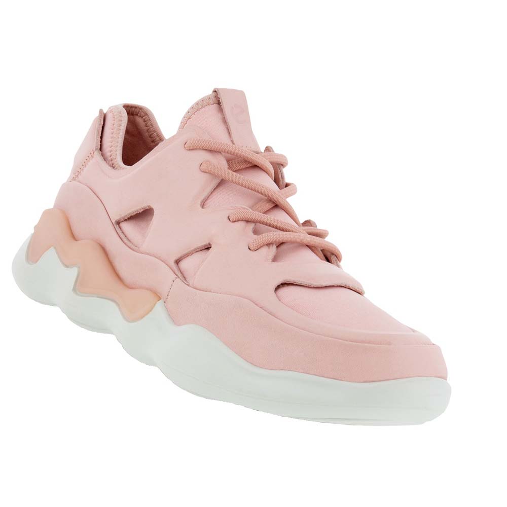 Women's Ecco Elo Athletic Sneakers Pink | USA 218EBC